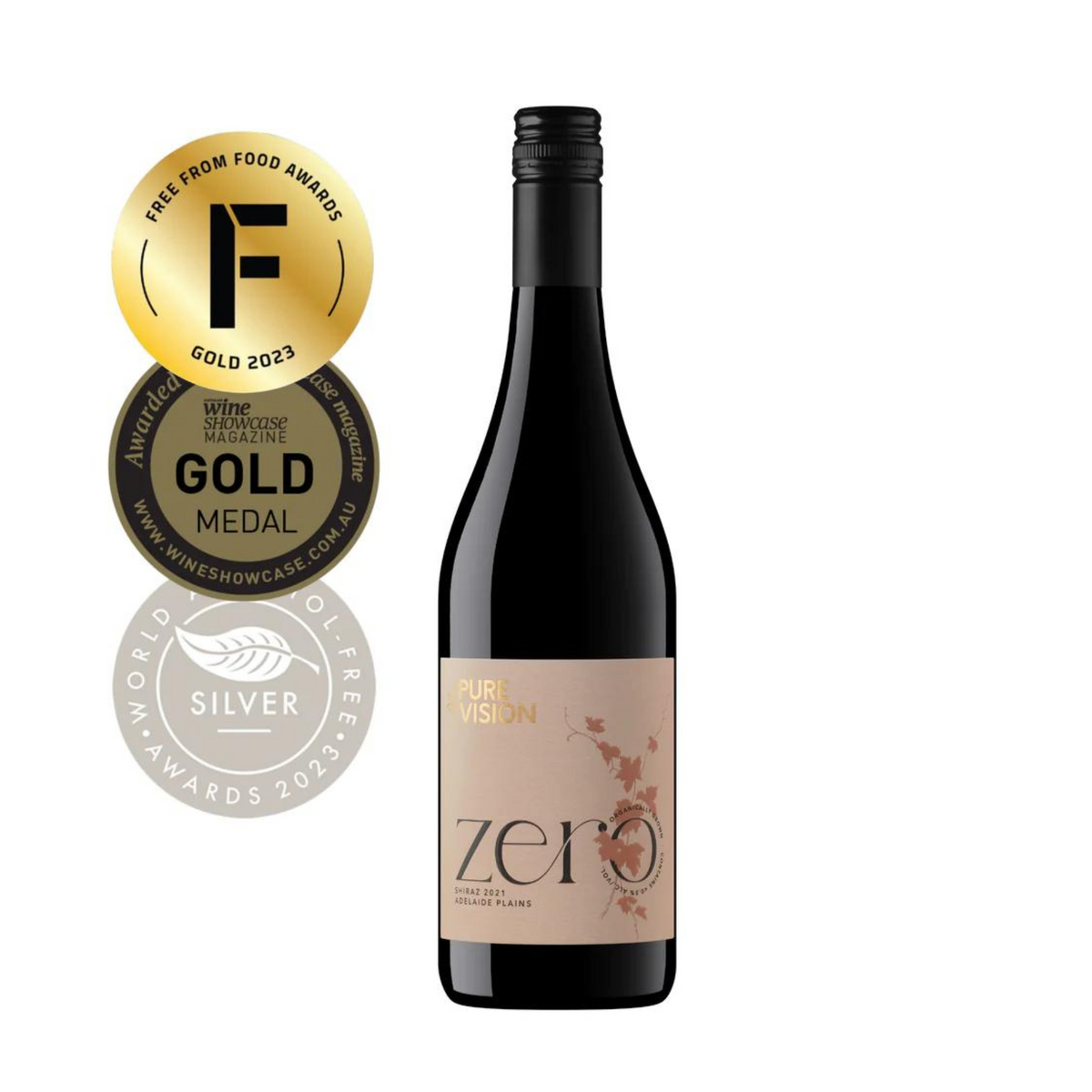 Pure Vision Zero Shiraz 2021 | Dealcoholized Wine