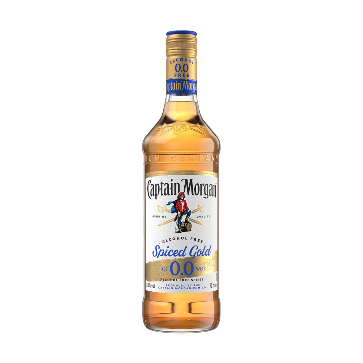 Captain Morgan Spiced Gold 0.0 | Non-Alcoholic Rum