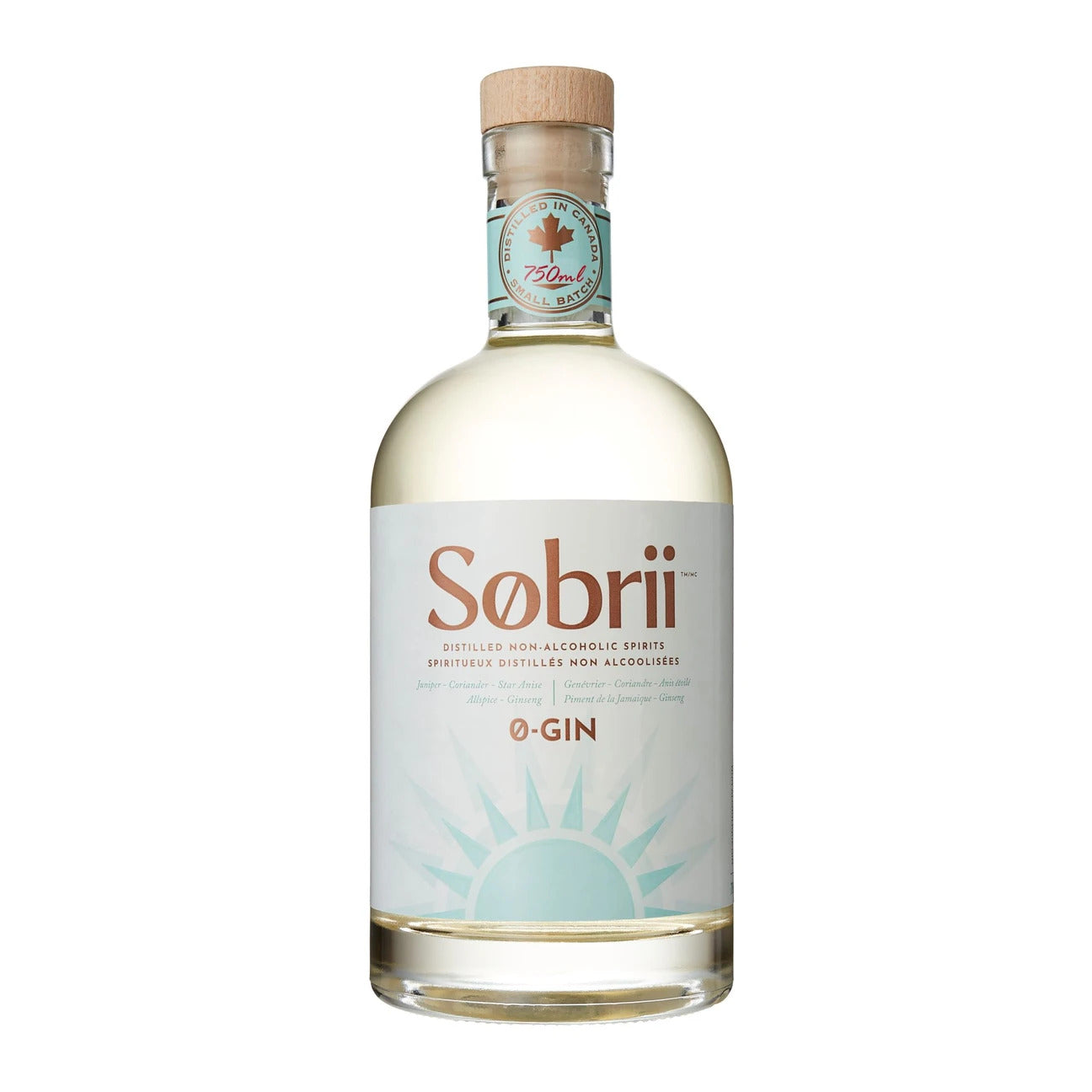 Sobrii 0-Gin Non-Alcoholic | 750mL