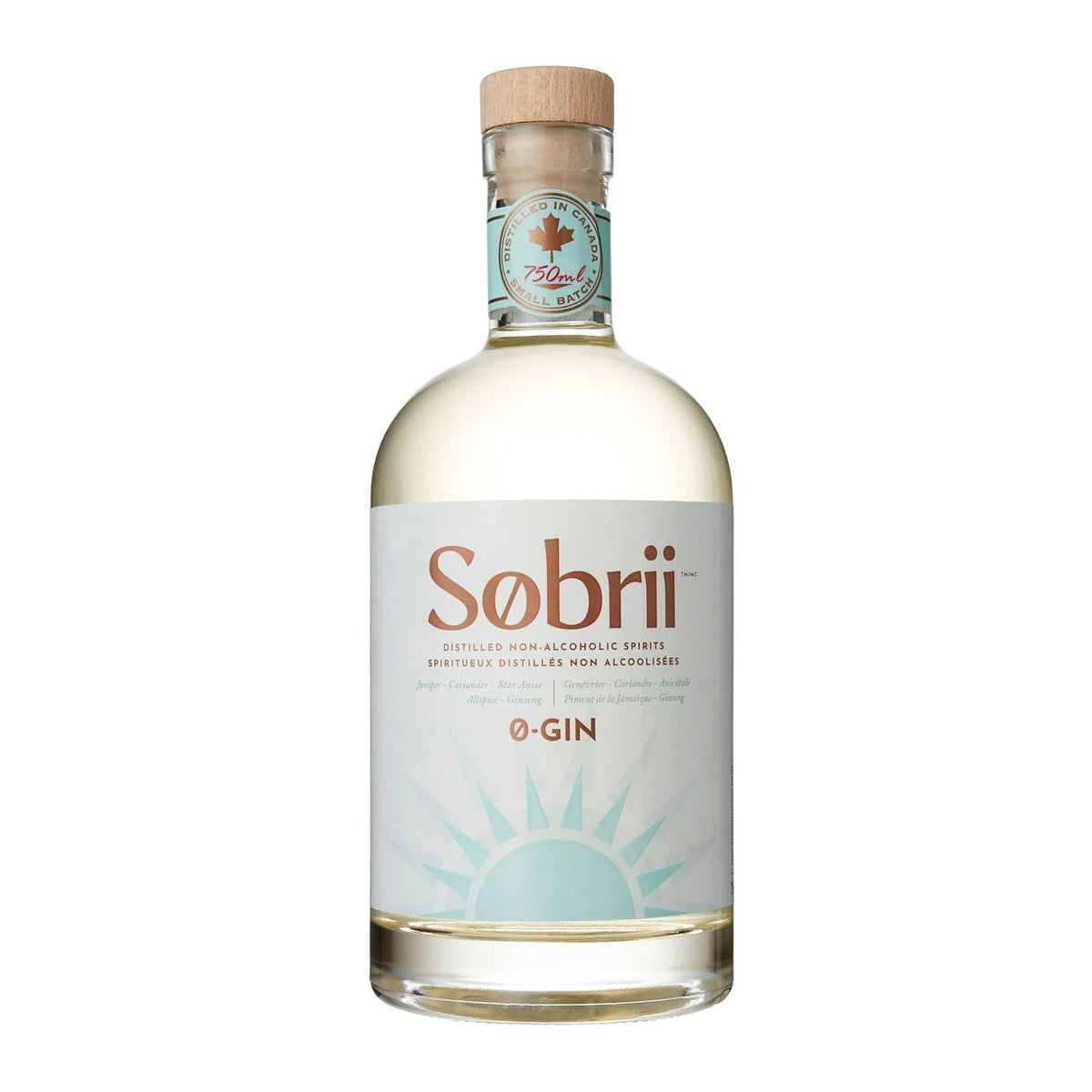 Sobrii 0-Gin Non-Alcoholic | 750mL