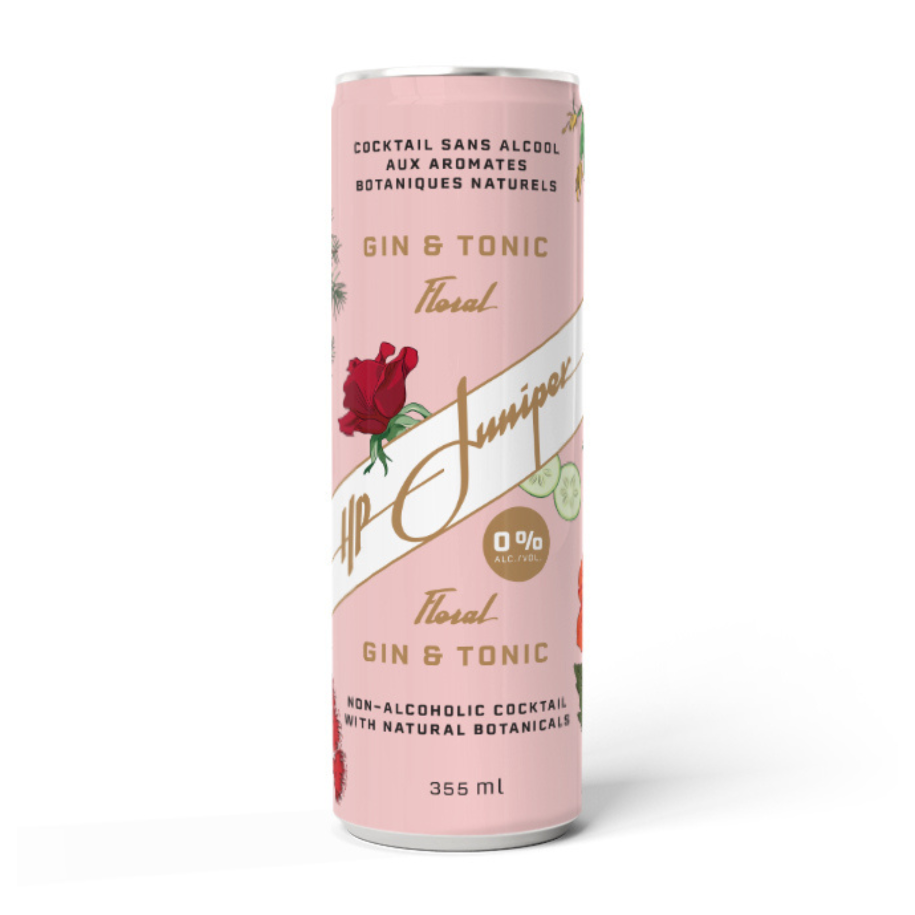 HP Juniper Gin & Tonic Floral - 355mL | Non-Alcoholic RTD