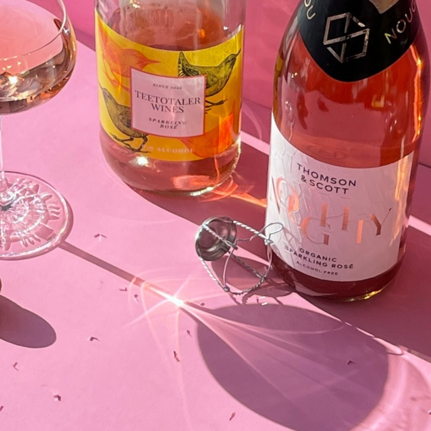Noughty Organic Sparkling Rosé | Non-Alcoholic Wine