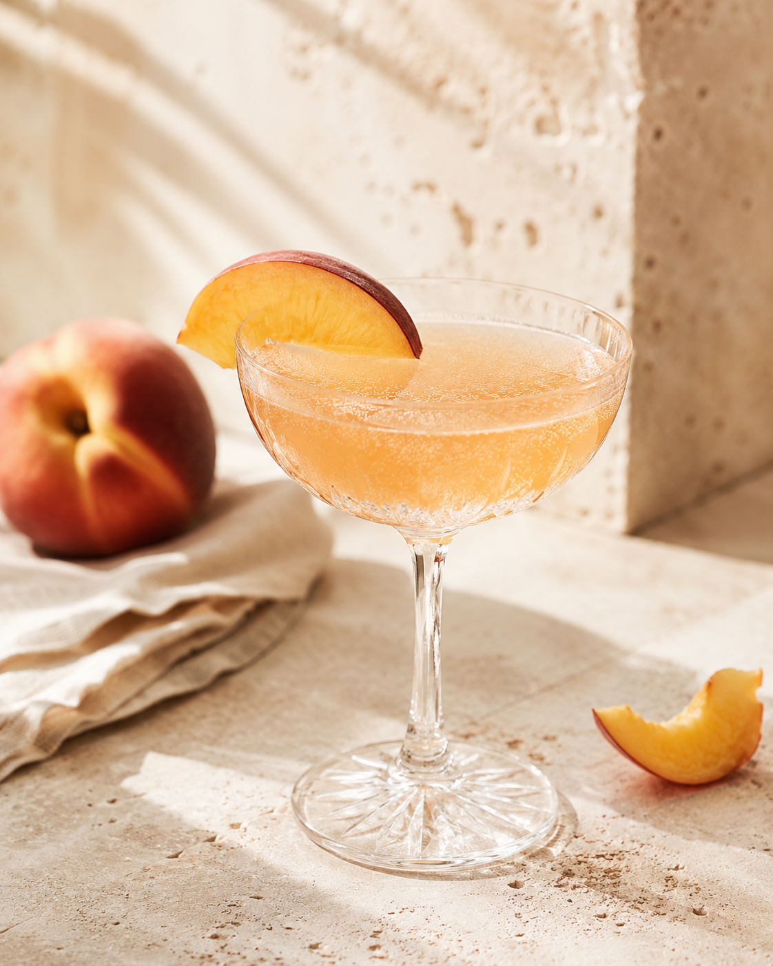 Peach Bellini (Non-Alcoholic)