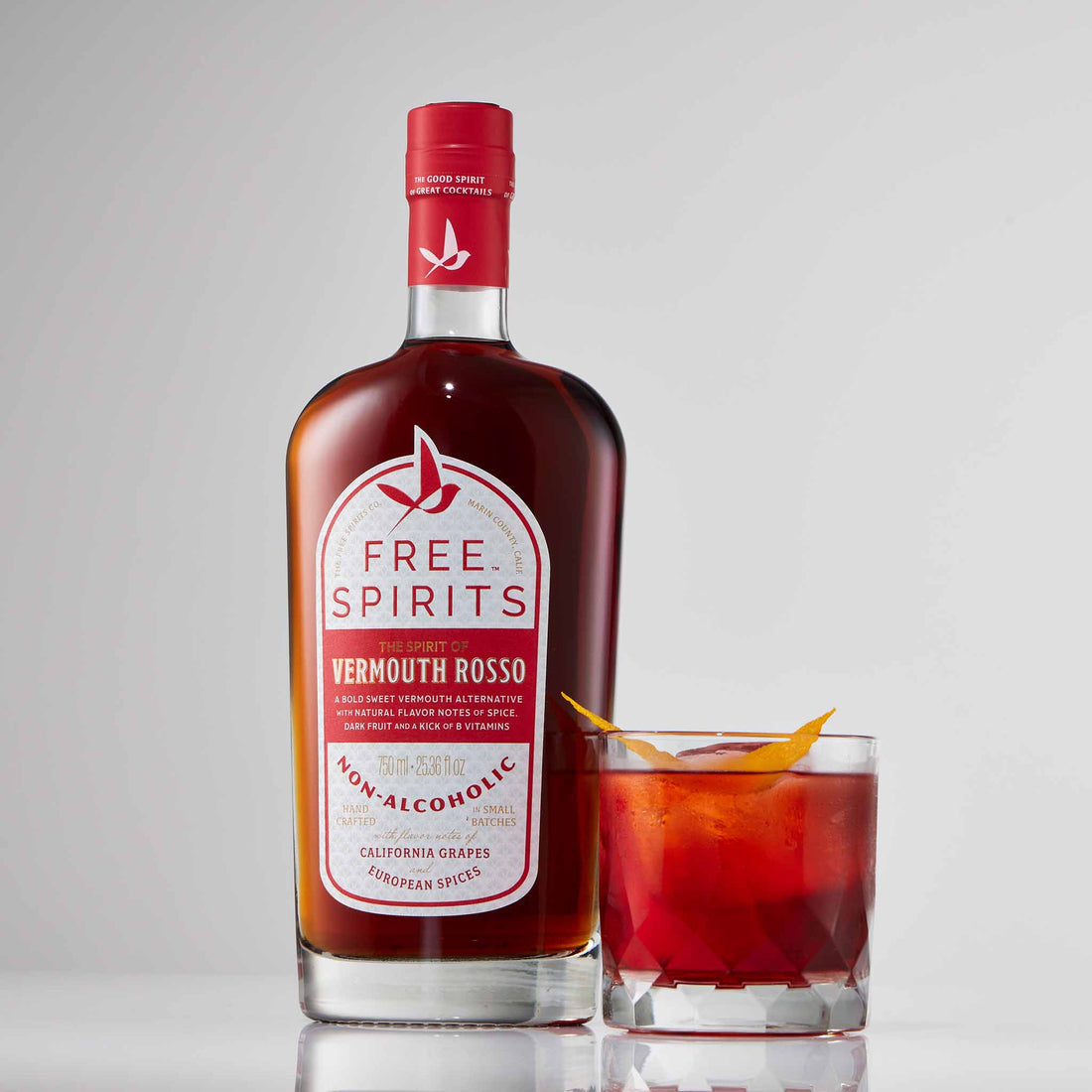 Free Spirits - The Spirit of Vermouth Rosso | Non-Alcoholic Vermouth