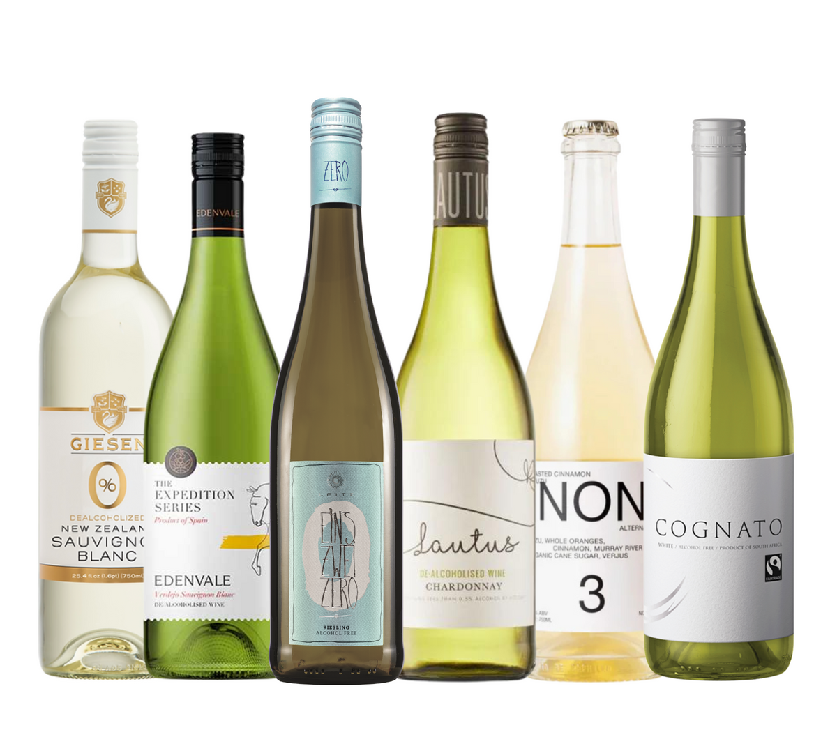 Dry Variety's Non-Alcoholic White Wine Bundle