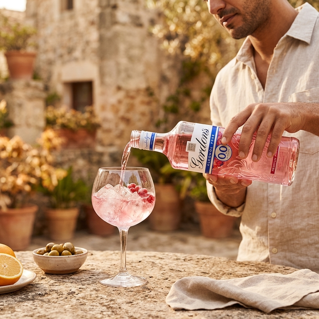 Gordon's 0.0 Premium Pink Gin Alternative