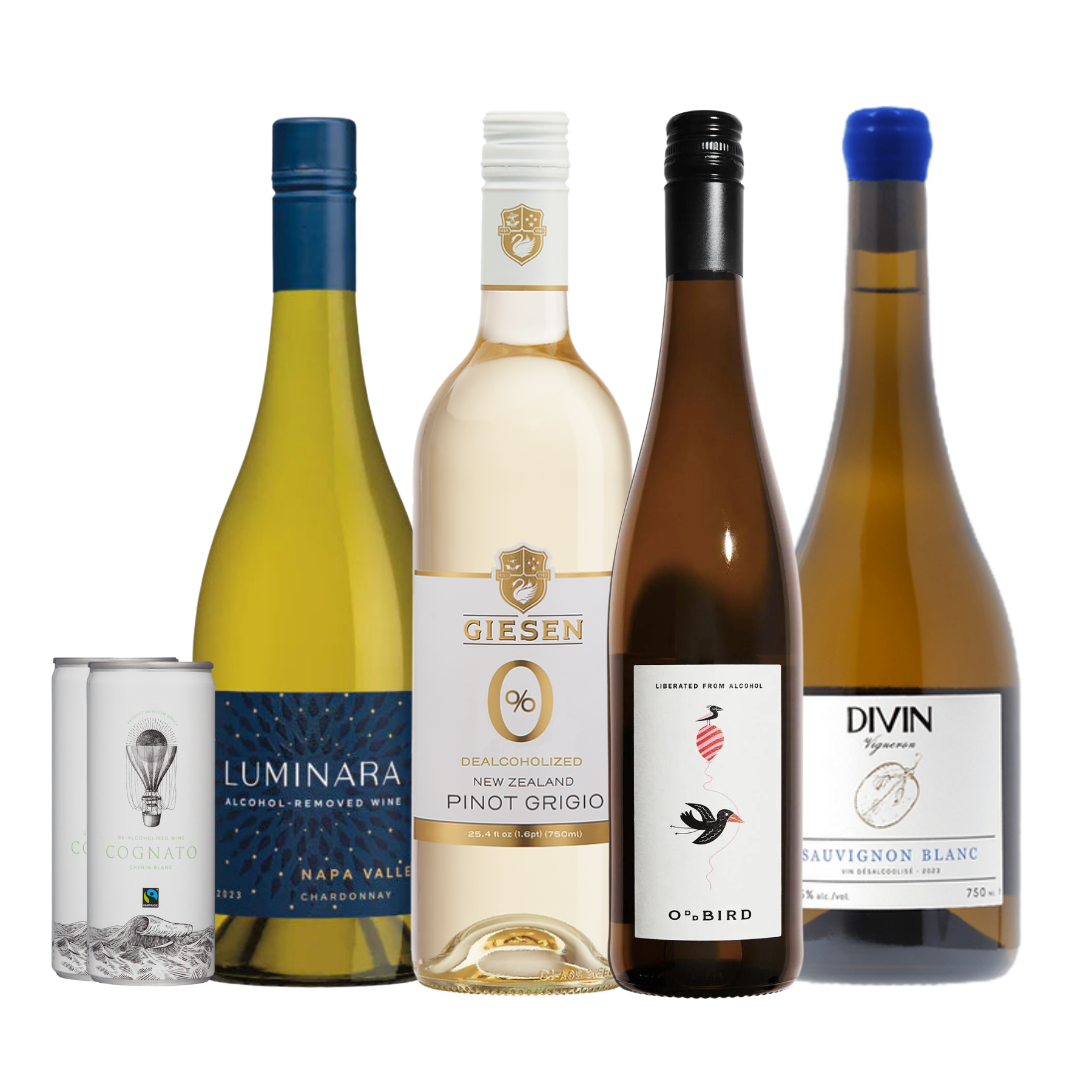 Non-Alcoholic White Wine Bundle