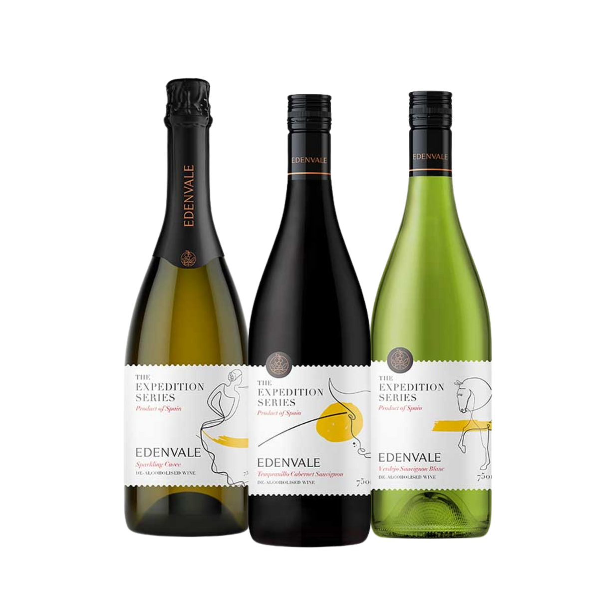The Spanish Expedition Series Trio by Edenvale | Alcohol Removed Wines