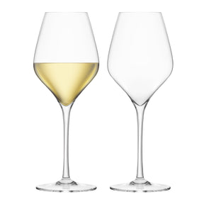 White Wine Lead-Free Crystal Glasses | Set of 2