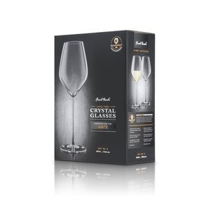 White Wine Lead-Free Crystal Glasses | Set of 2