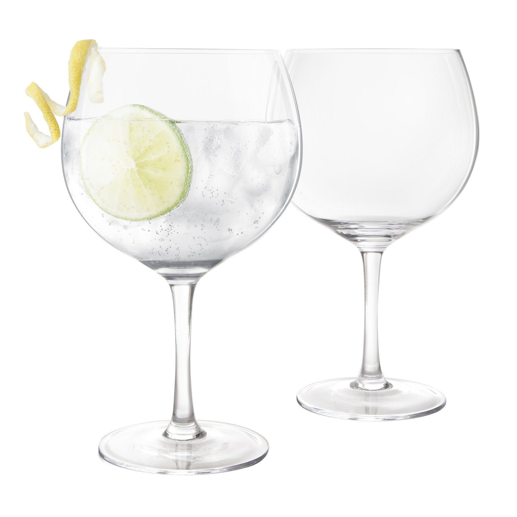 Extra Large Lead-Free Crystal Cocktail Glasses | Set of 2