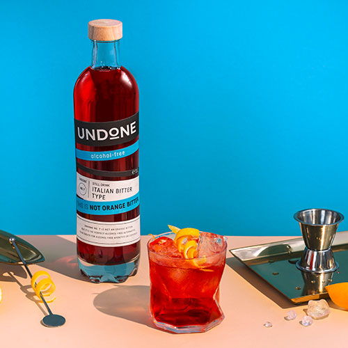 Undone No. 7 - This is not Orange Bitter | Non-Alcoholic Italian Bitte